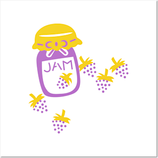 Raspberry Jam symbol Posters and Art